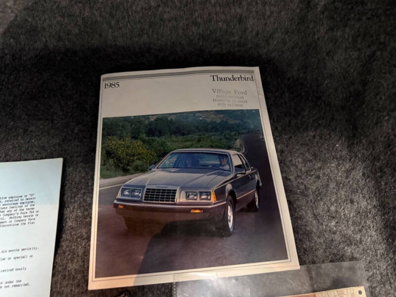 1985 Ford Thunderbird Turbo