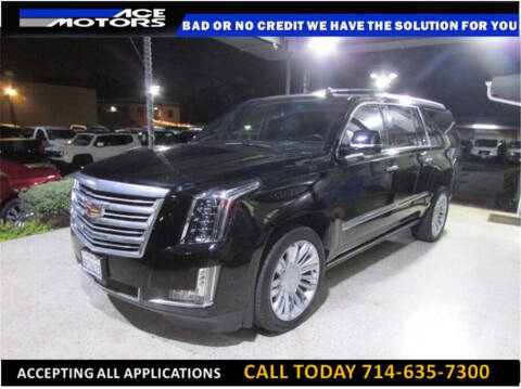 2018 Cadillac Escalade ESV Platinum