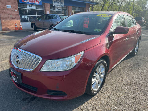 2010 Buick LaCrosse for sale at CENTRAL AUTO GROUP in Raritan NJ