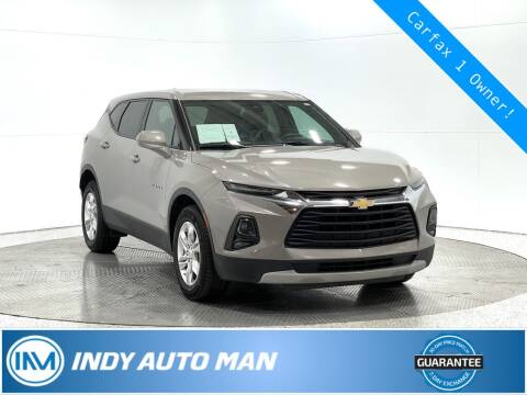 2021 Chevrolet Blazer for sale at INDY AUTO MAN in Indianapolis IN