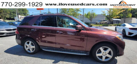 2015 Mercedes-Benz M-Class for sale at Motorpoint Roswell in Roswell GA