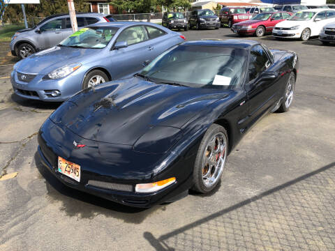 2001 Chevrolet Corvette for sale at ET AUTO II INC in Molalla OR