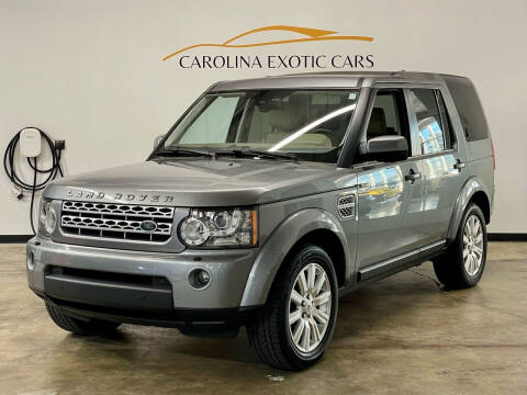 2012 Land Rover LR4 for sale at Carolina Exotic Cars & Consignment Center in Raleigh NC