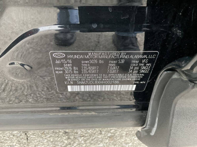 2017 Hyundai Santa Fe Sport 2.4L