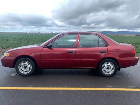 2000 Toyota Corolla for sale at M AND S CAR SALES LLC in Independence OR
