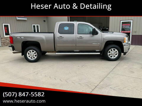 2012 Chevrolet Silverado 2500HD for sale at Heser Auto & Detailing in Jackson MN