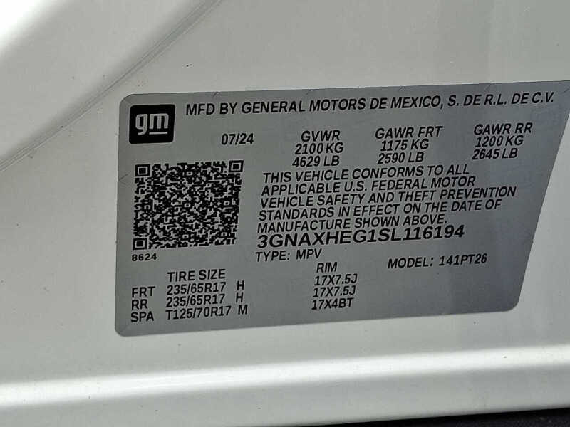 2025 Chevrolet Equinox LT