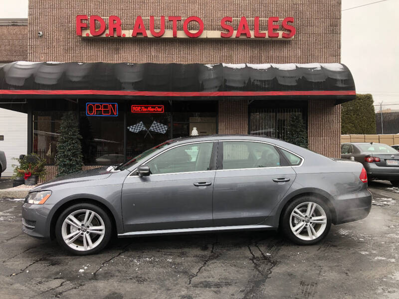 2014 Volkswagen Passat for sale at F.D.R. Auto Sales in Springfield MA