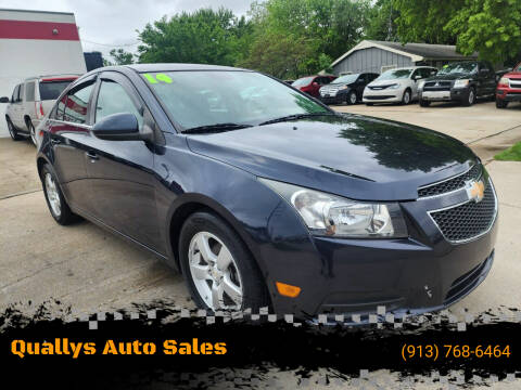 2014 Chevrolet Cruze for sale at Quallys Auto Sales in Olathe KS