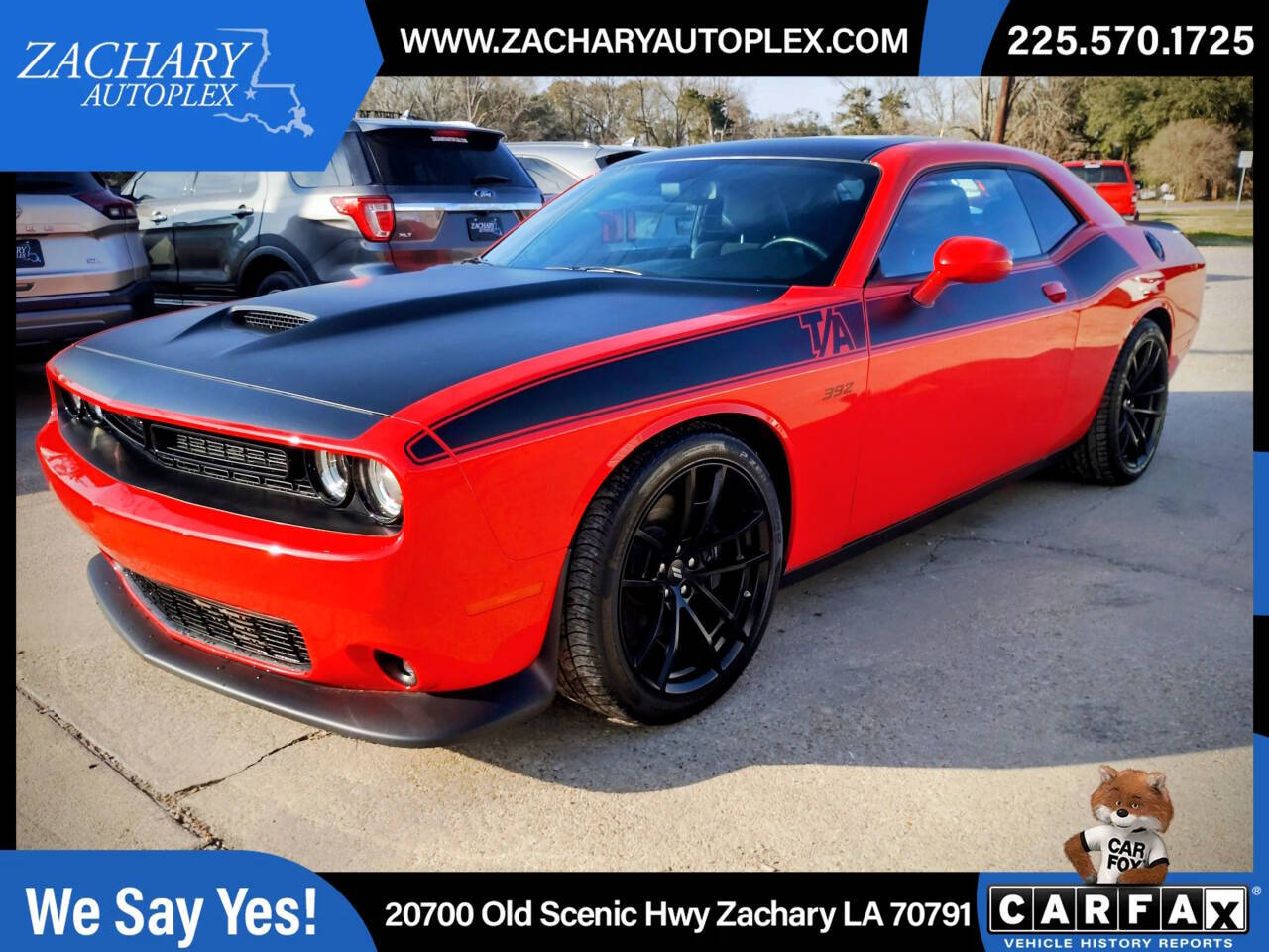 Red 2023 Dodge Challenger R/T Scat Pack 1