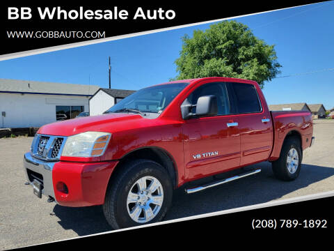 2007 Nissan Titan for sale at BB Wholesale Auto in Fruitland ID