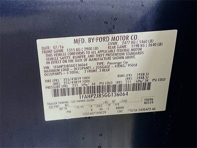 2016 Ford Taurus Limited