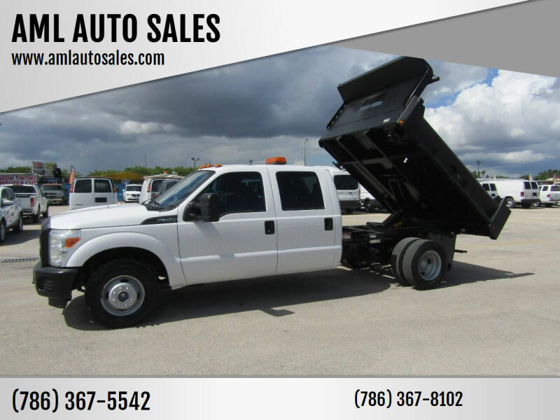 2014 Ford F-350 Super Duty for sale at AML AUTO SALES - Dump Trucks in Miami FL