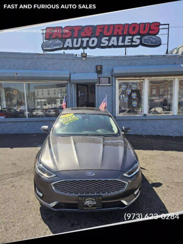 2020 Ford Fusion for sale at FAST AND FURIOUS AUTO SALES in Newark NJ