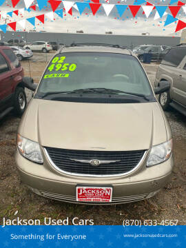 2002 Chrysler Town and Country for sale at Jackson Used Cars in Forrest City AR