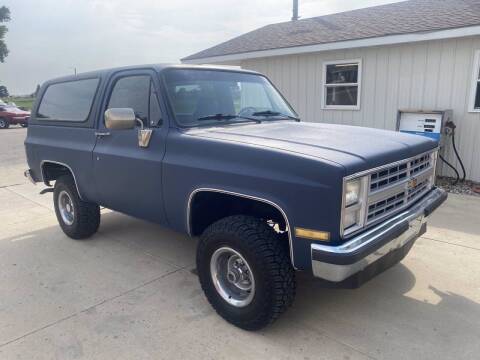 1987 Chevrolet Blazer for sale at B & B Auto Sales in Brookings SD