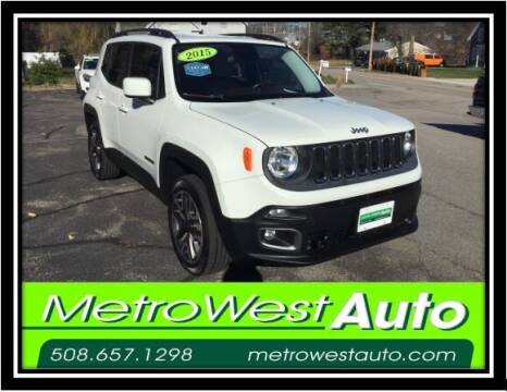 2015 Jeep Renegade for sale at Metro West Auto in Bellingham MA