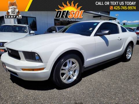 2007 Ford Mustang for sale at Del Sol Auto Sales in Everett WA
