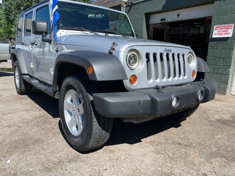 2010 Jeep Wrangler Unlimited for sale at Connecticut Auto Wholesalers in Torrington CT