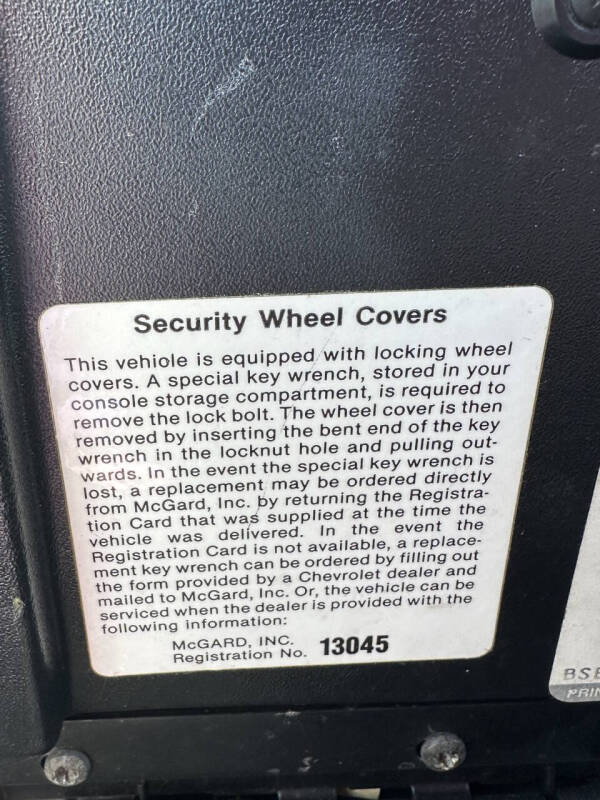 1988 Chevrolet Corvette