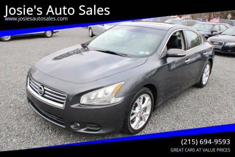 2012 Nissan Maxima for sale at Josie's Auto Sales in Gilbertsville PA