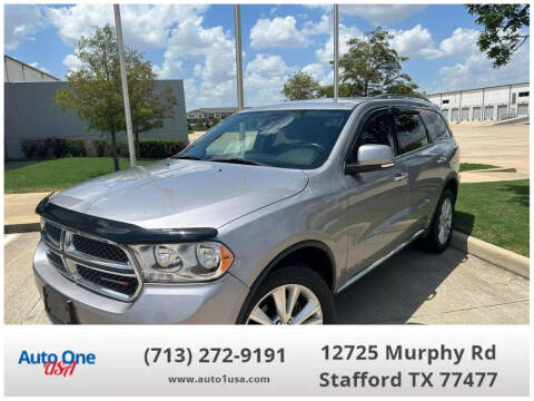 2013 Dodge Durango for sale at Auto One USA in Stafford TX