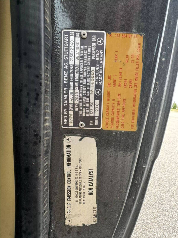 1978 Mercedes-Benz 300-Class