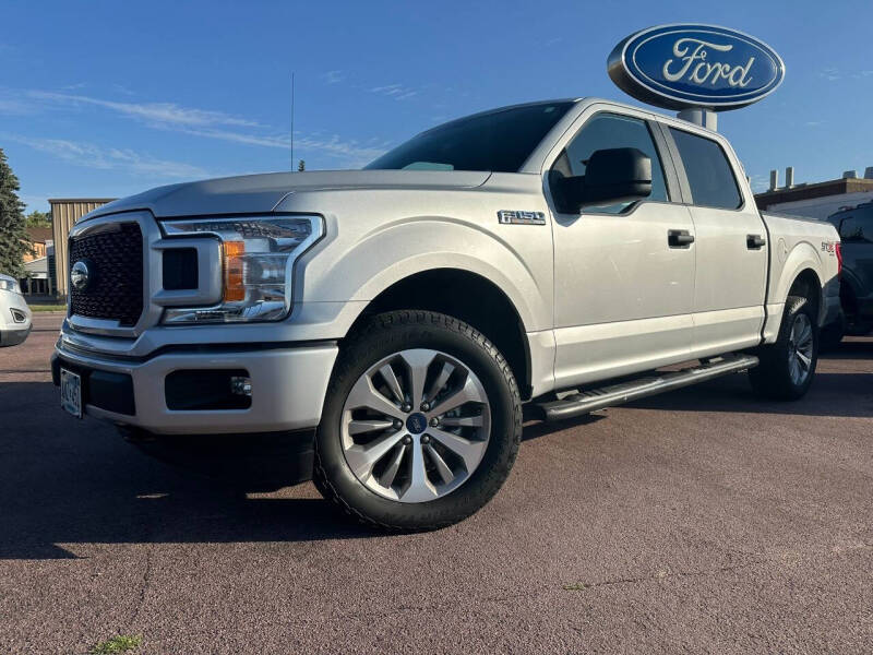 Used 2018 Ford F-150 XL with VIN 1FTEW1EP0JKC53468 for sale in Windom, Minnesota