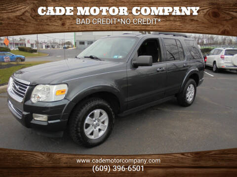 2010 Ford Explorer for sale at Cade Motor Company in Lawrenceville NJ
