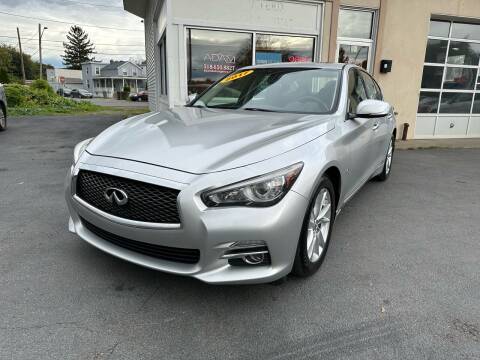 2017 Infiniti Q50 for sale at ADAM AUTO AGENCY in Rensselaer NY