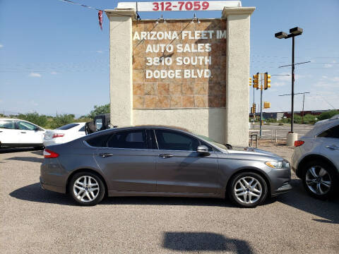 2013 Ford Fusion for sale at ARIZONA FLEET IM in Tucson AZ