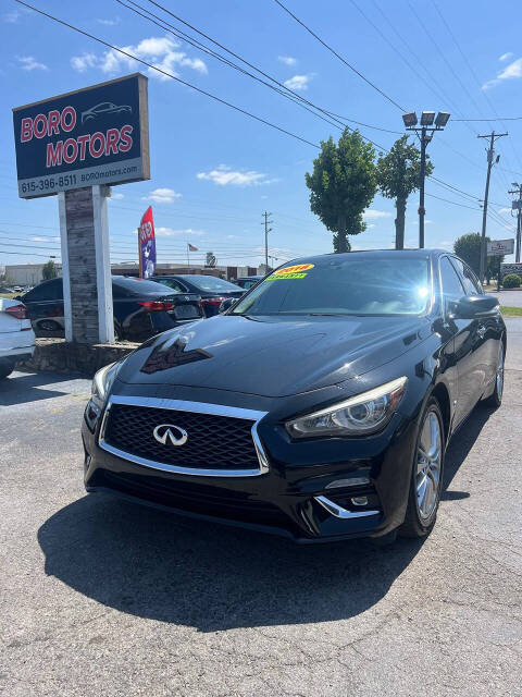 2018 INFINITI Q50 for sale at Boro Motors in Murfreesboro, TN