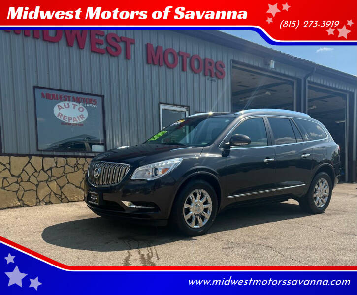 2015 Buick Enclave for sale at Midwest Motors of Savanna in Savanna IL