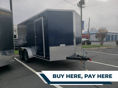 2021 Kaufman 7x14 Deluxe Enclosed Trailer