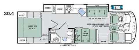 2018 Thor Motor Coach Ace 30.4