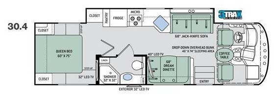 2018 Thor Motor Coach Ace 30.4