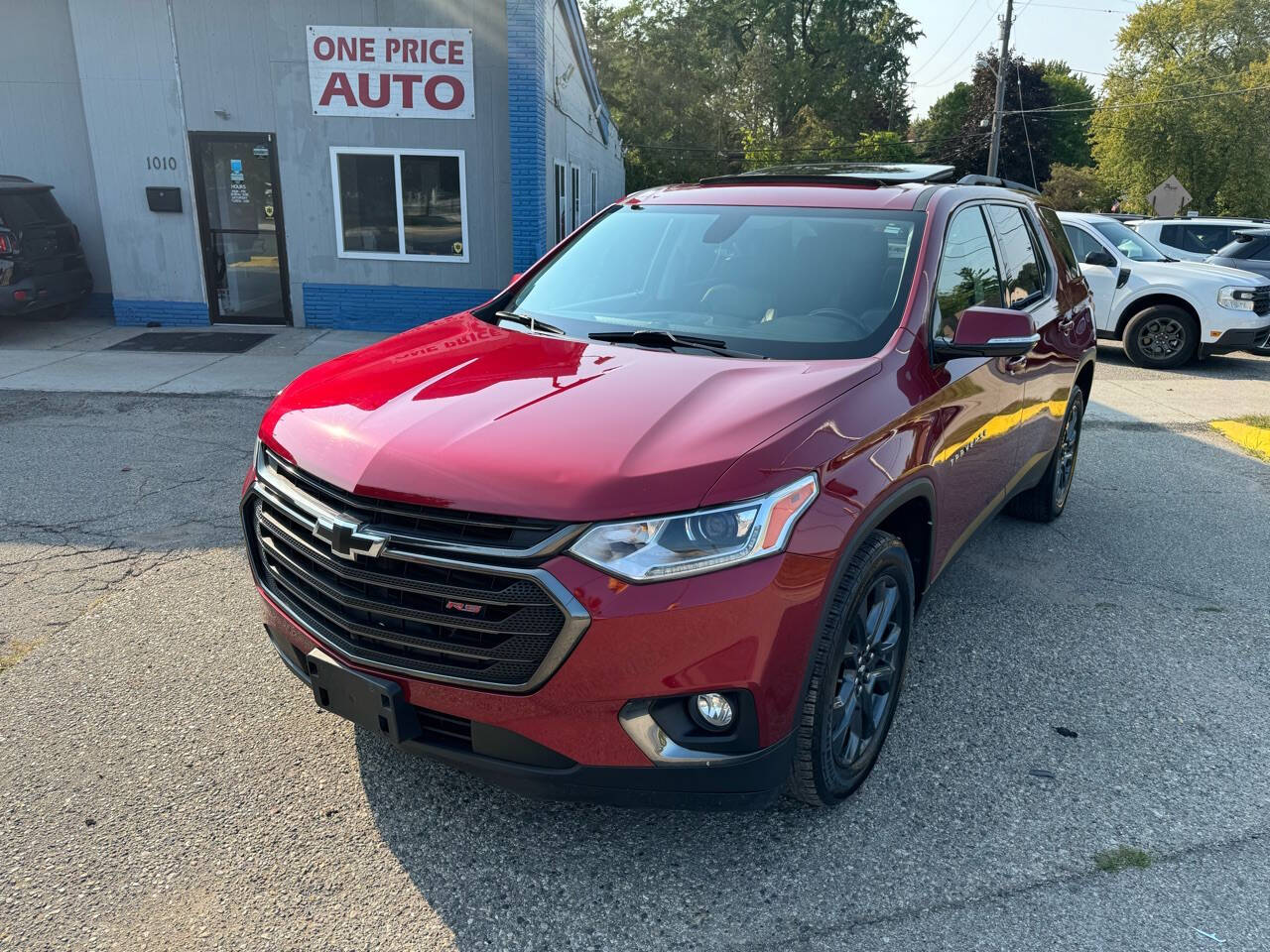 2019 Chevrolet Traverse for sale at ONE PRICE AUTO in Mount Clemens, MI