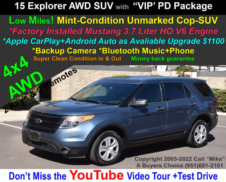 2014 Ford Explorer for sale at A Buyers Choice in Jurupa Valley CA