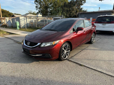 2014 Honda Civic for sale at P J Auto Trading Inc in Orlando FL