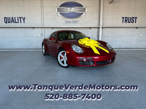 2008 Porsche Cayman for sale at TANQUE VERDE MOTORS in Tucson AZ