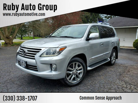 2013 Lexus LX 570 for sale at Ruby Auto Group in Hudson OH