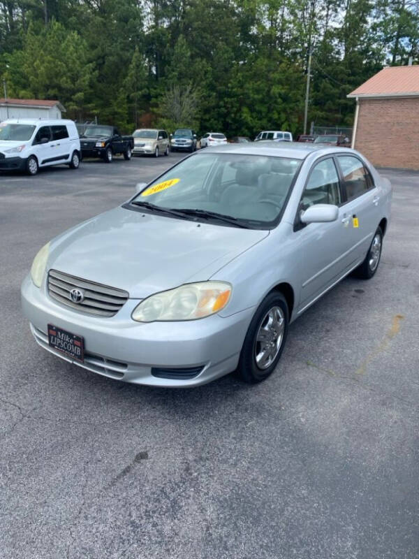 2004 Toyota Corolla for sale at Mike Lipscomb Auto Sales in Anniston AL