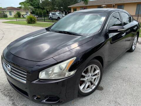 2011 Nissan Maxima for sale at Eden Cars Inc in Hollywood FL
