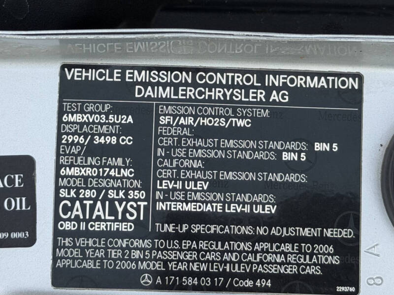 2006 Mercedes-Benz SLK SLK 350