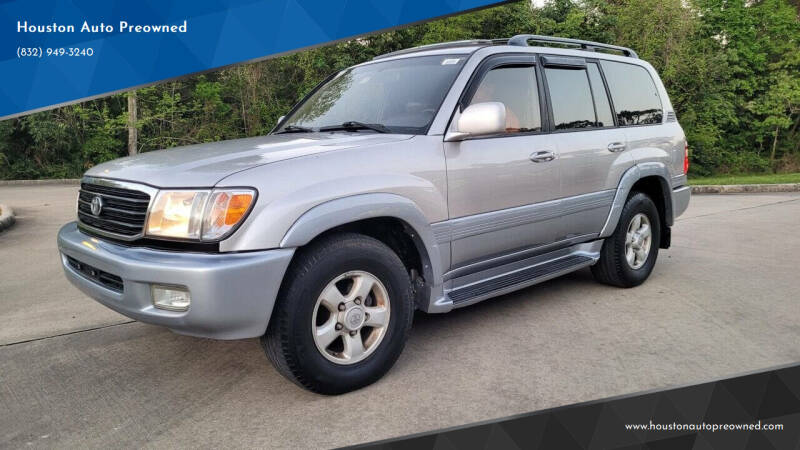 2000 Toyota Land Cruiser for sale at Houston Auto Preowned in Houston TX