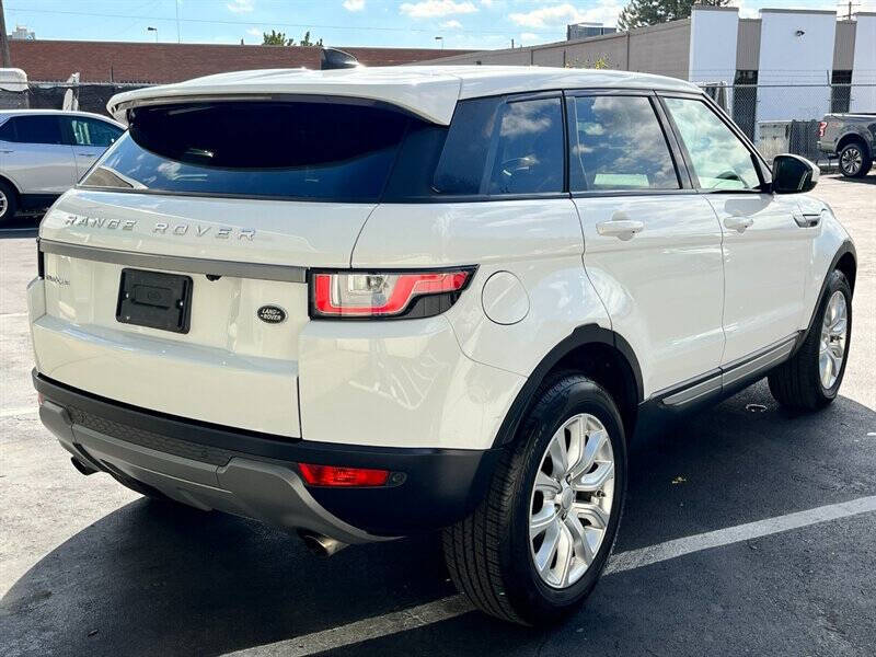2018 Land Rover Range Rover Evoque SE