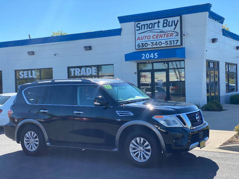 2017 Nissan Armada for sale at Smart Buy Auto Center in Aurora IL