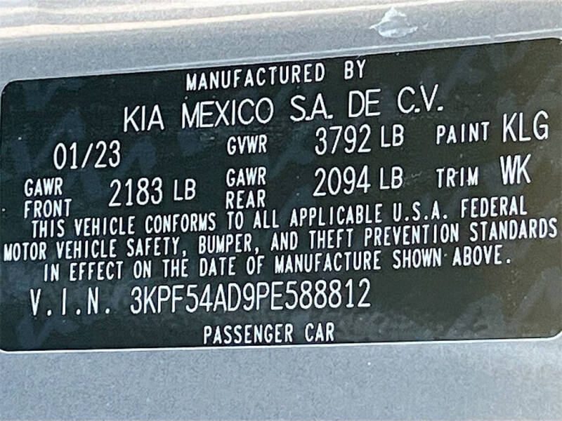 2023 Kia Forte GT-Line