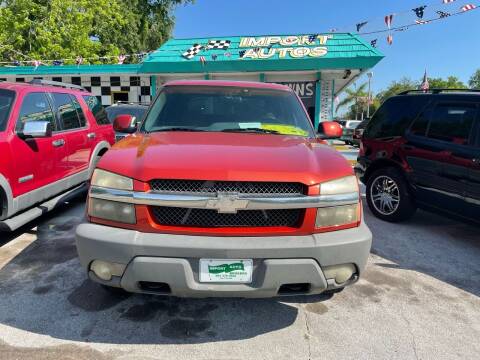 2002 Chevrolet Avalanche for sale at Import Auto Brokers Inc in Jacksonville FL