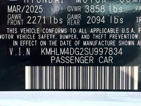 2025 Hyundai Elantra SEL Sport